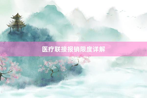医疗联接报销限度详解